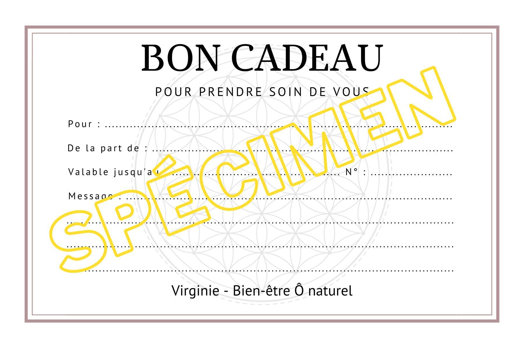 Bon cadeau cabinet 1